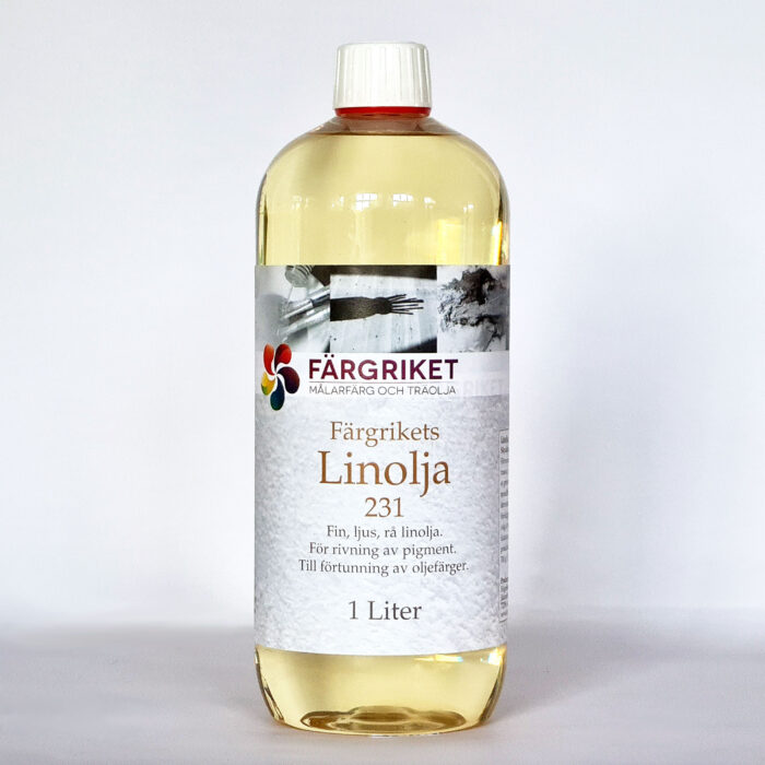Färgrikets Linolja Extra fin 231 1 liter